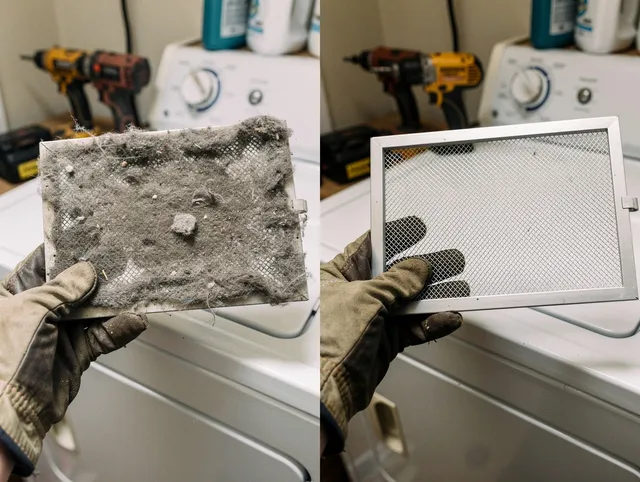 Professional lint trap cleaning by Jerome Dryer Vent Cleaning in Jerome