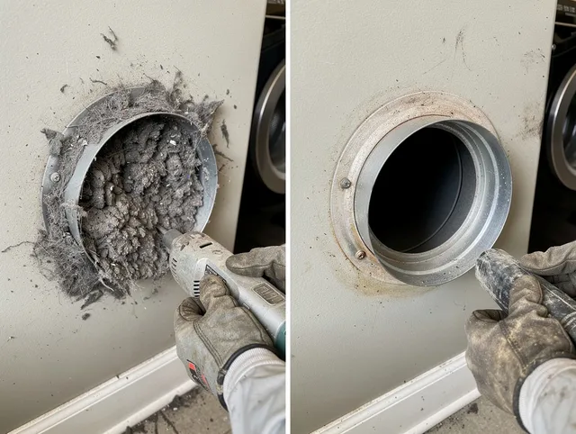Professional clogged vent cleaning by Jerome Dryer Vent Cleaning in Jerome