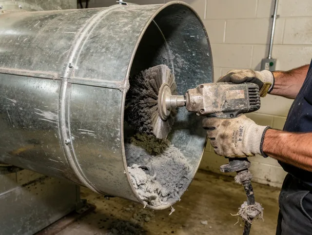 Industrial-grade dryer vent cleaning by Jerome Dryer Vent Cleaning in Jerome